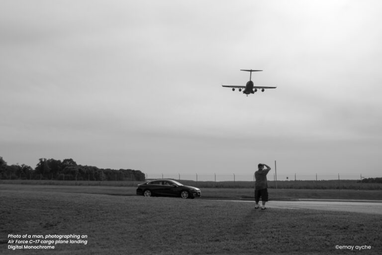 Lovely day for plane photography, isn’t it?
